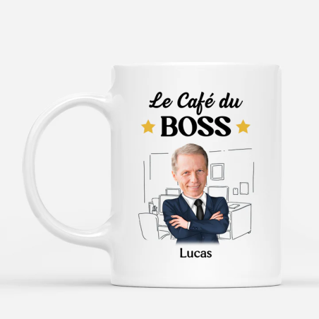 tasse Le café du Boss Lucas