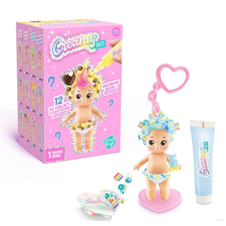 Creamy Deco - DIY Baby Porte-Clés Série 1 - Modèle Surpris